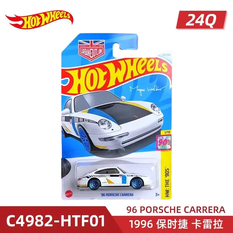 2024-174 HOT WHEELS 1:64 96 CARRERA series Collection die cast alloy car model decoration gift