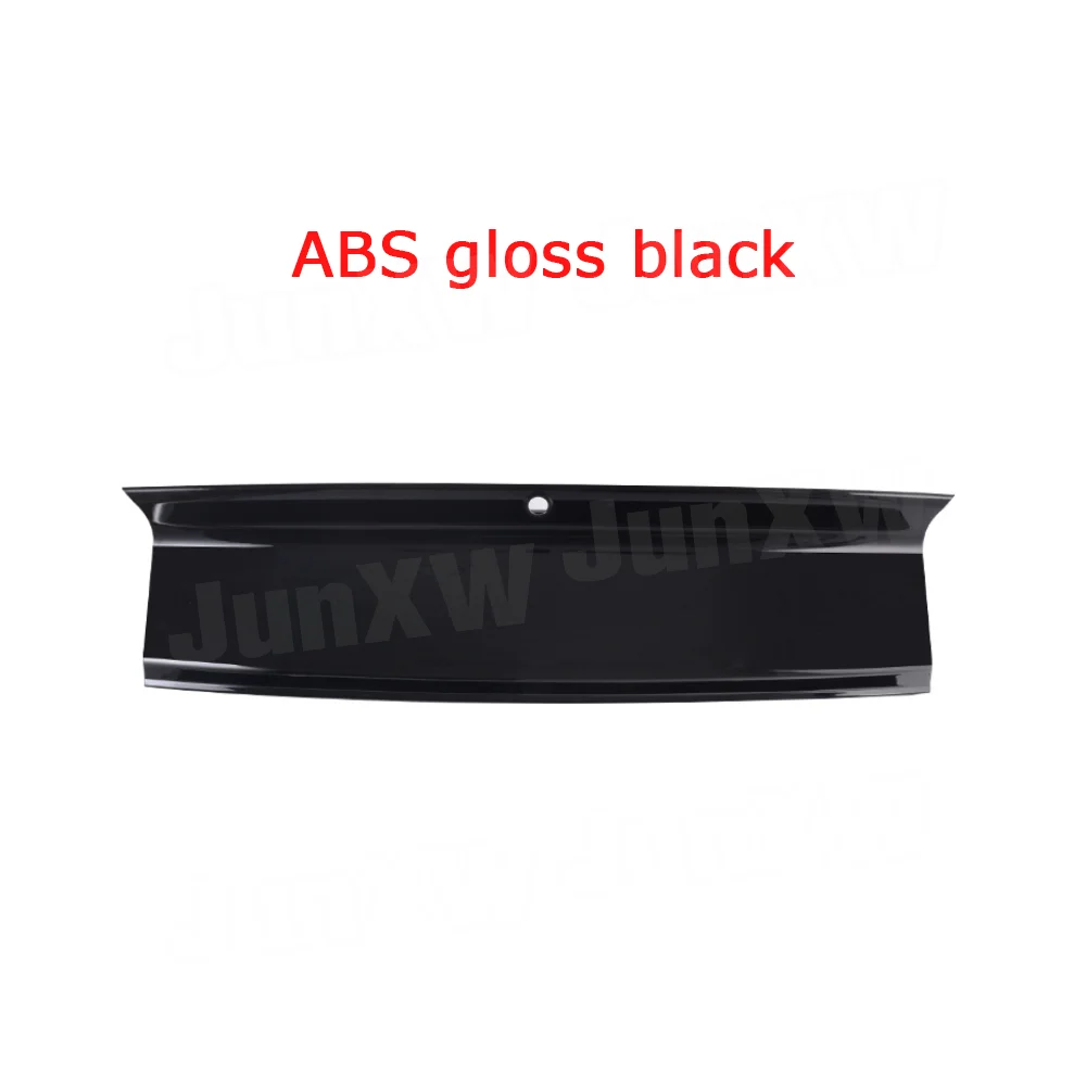 Couvercle de panneau de pont de coffre de couvercle arrière en Fiber de carbone pour Ford Mustang 2015 – 2020 panneau de couvercle de coffre ABS brillant Kit de panneau de coffre arrière