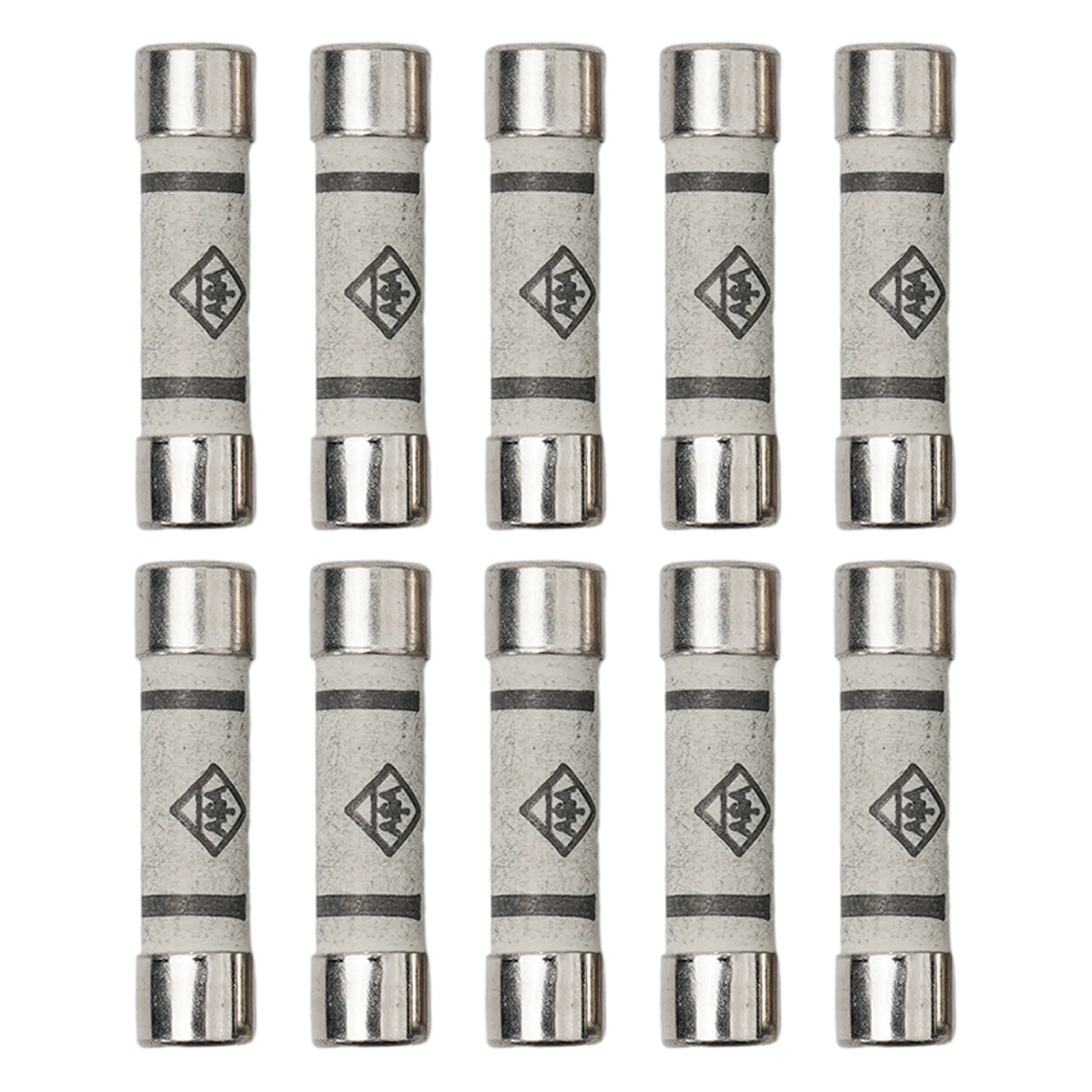 A Full Range of Mains Fuse Links Available in a Convenient Pack Containing Ten Units Rated Up to Thirteen Amps