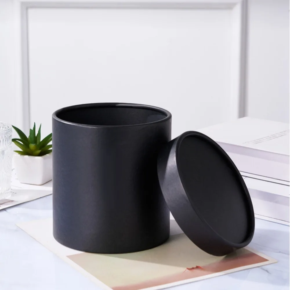 صندوق هدايا زهور مستدير جديد كبير بلون واحد لتغليف الهدايا صندوق ورقي تشكيلة زهور دلو عيد الحب