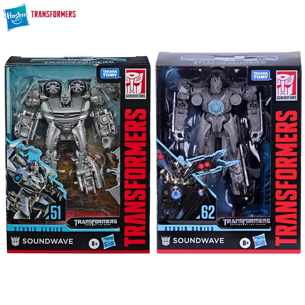 

[В наличии] Hasbro Transformers Studio Series SS51 SS62 Soundwave 11,5 см, экшн-фигурка класса люкс, модель, подарочные игрушки
