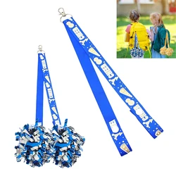 1pc kreative Glitzer band Schlüssel bund Cheerleader Schlüssel bund Anhänger Rucksack dekorative Accessoires Geschenke