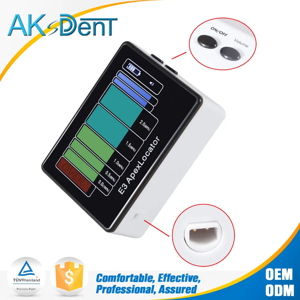 

Dental E3GG endodontics Apex Locator J1SS obturator