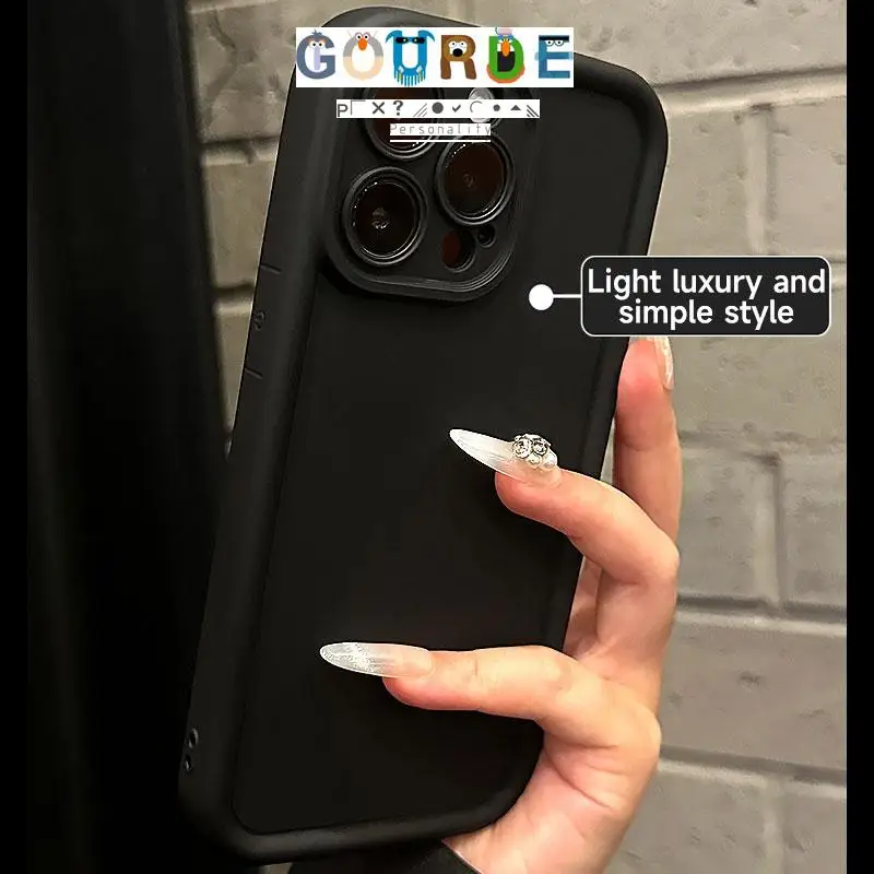 

Gourde Fashion Simple High End Pattern Case for Iphone 15 14 12 13 11 Pro Max IP 7 8 Plus Iphon X XS XR Xs Max TPU Silicon Soft