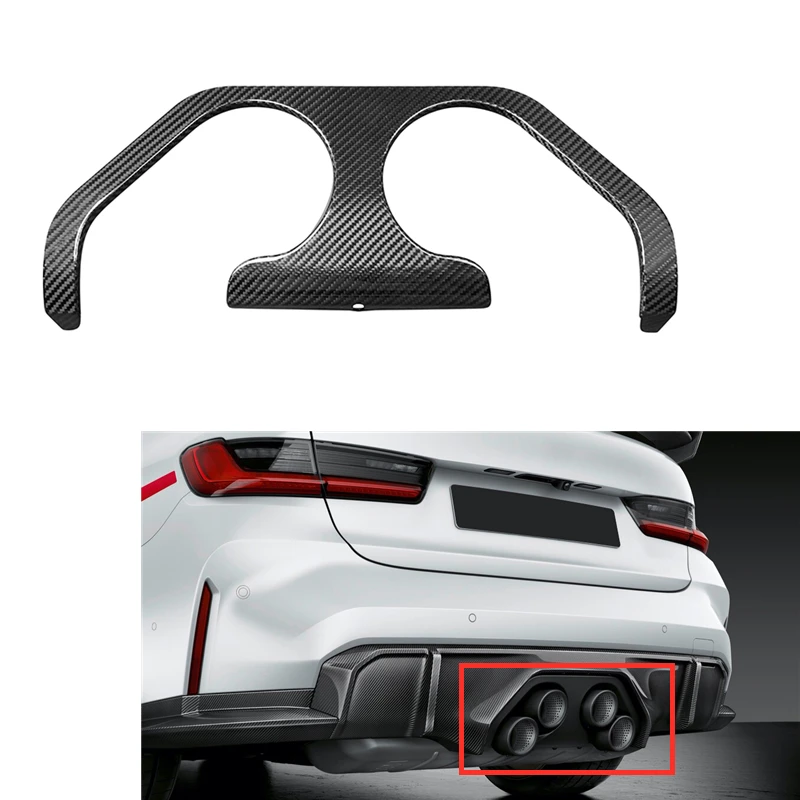 Automobiles Car Parts Auto Exhaust Screen Fit For BMW M3 G80 4-Door/M4  G82 G83 2-Door MP Style Dry Carbon Exhaust Screen