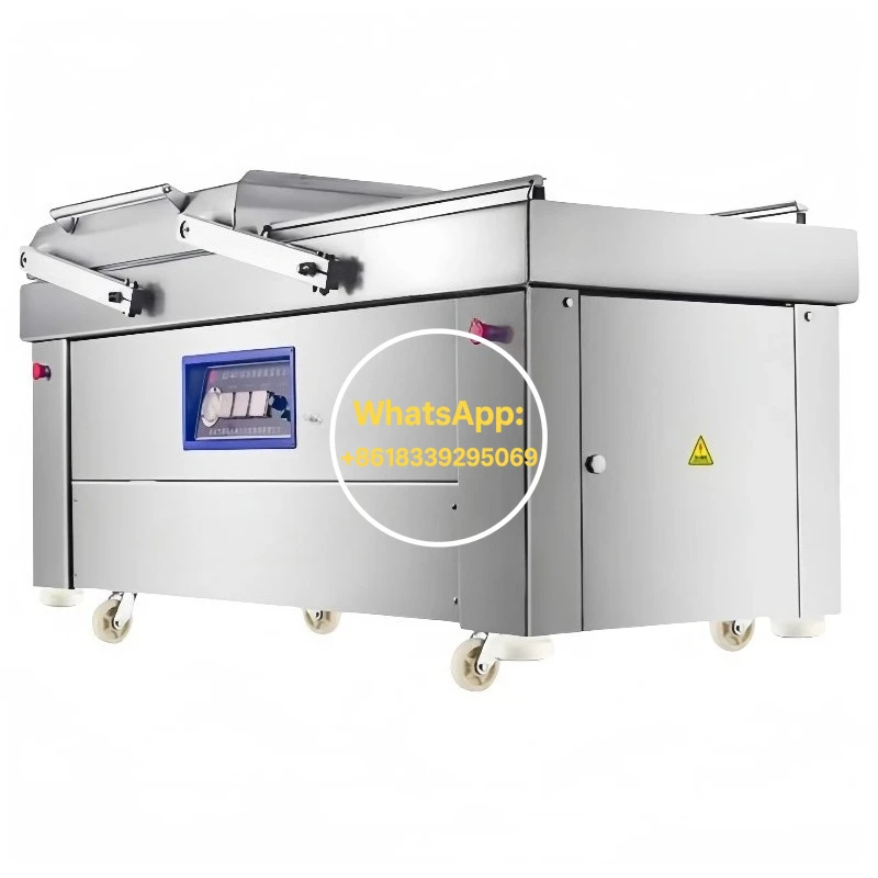 

CE DZ-600/700/800 Двухкамерная вакуумная упаковочная машина Двухкамерная вакуумная упаковка с управлением ПЛК Коммерческая машина