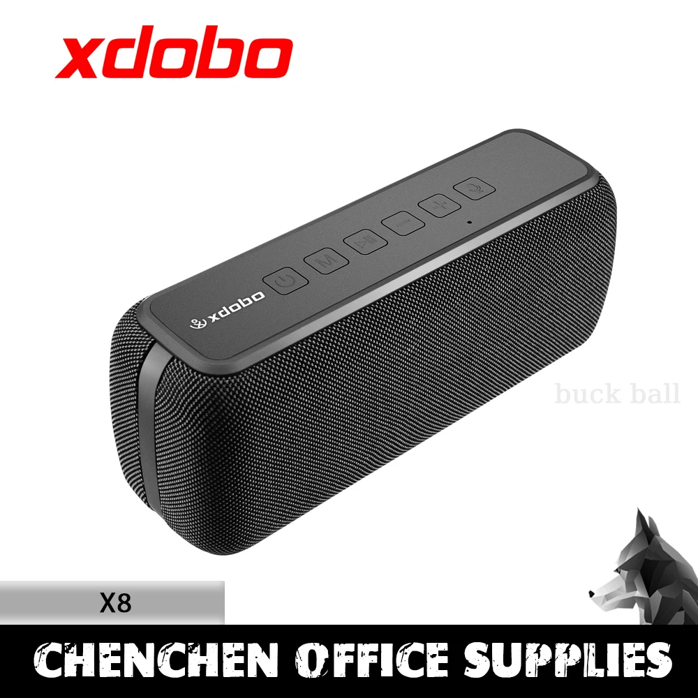 Xdobo X8 Speaker Stereo Mega Bass Bluetooth5.0 Hifi Speech Control Speaker Portable  Vehicle Mounted Exercise Desktop Man Gifts