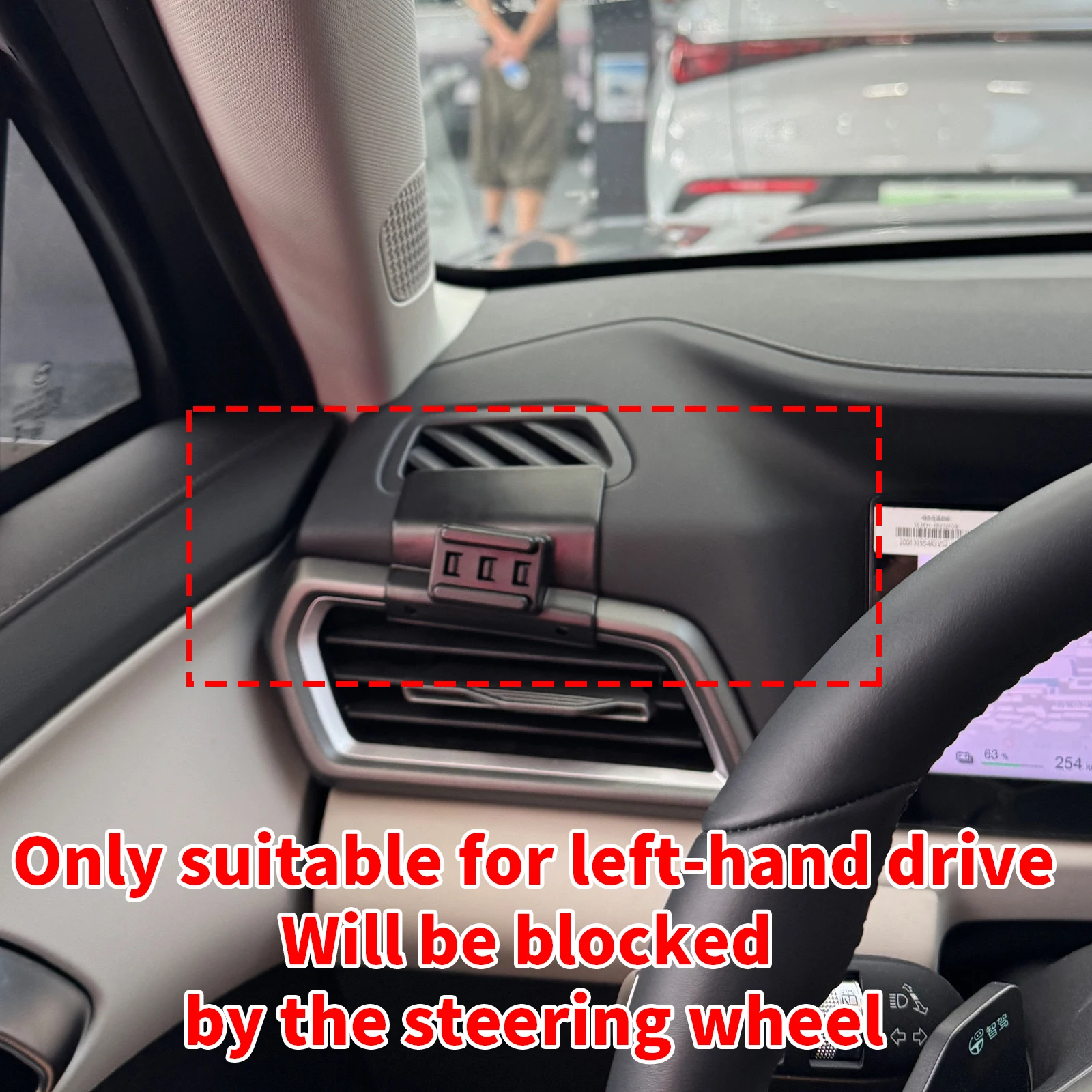 

for BYD ATTO 2 YUAN PRO/YUAN UP S1 Pro 2024-2026 ​​​​Navigation Phone Holder Mount Customized Car accessoires