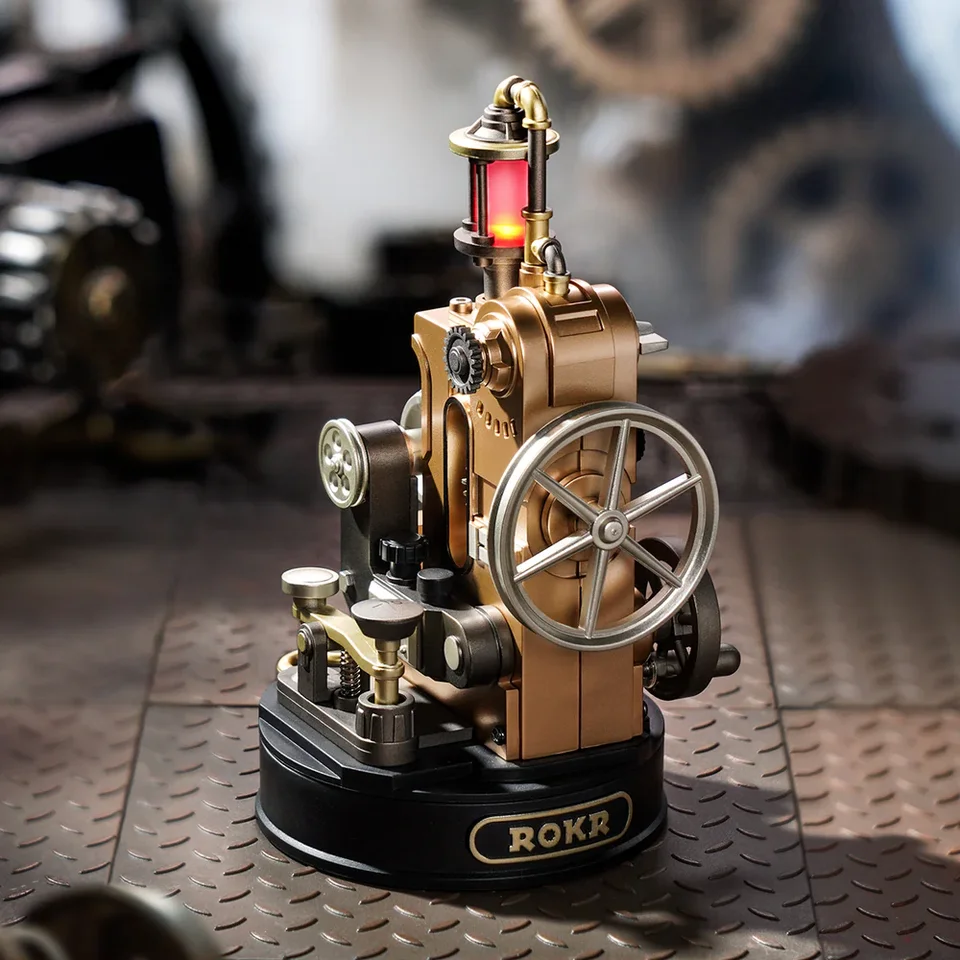 ROKR 3Dパズル ダヴィンチヘリコプターモデルキット 機械式DIY組み立て