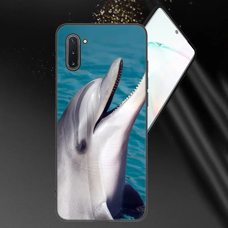 Animal Dolphin Phone Case For Samsung Galaxy M30 M31 S M23 M32 5G M11 M12 M21 M22 M51 M52 Note 10 Lite 20 Ultra J4 J6 + J8 2018