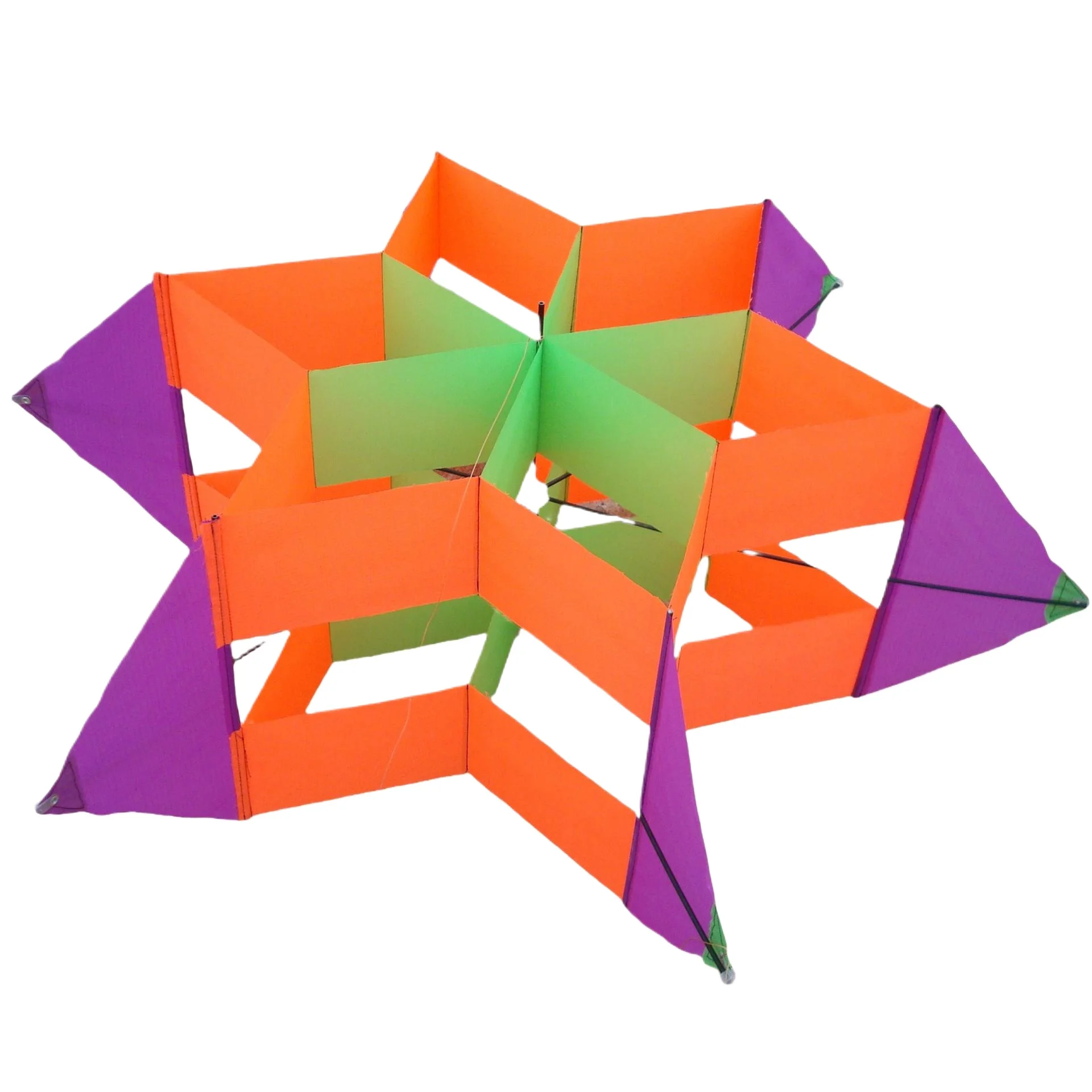 1 قطعة لعبة للهواء الطلق للنزهة شاطئ بارك السفر نمط جديد ثلاثية الأبعاد زهرة طائرة ورقية للأطفال البالغين سهلة الطيران زهر البرقوق الورقية