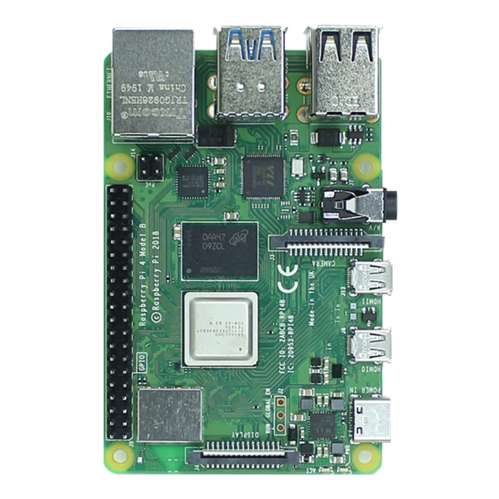 

New Development Board for Raspberry Pi 4 4B Programming AI Learning Kit 4K 1GB 2GB 4GB Micro HDMI USB 3.0 Develop Modules