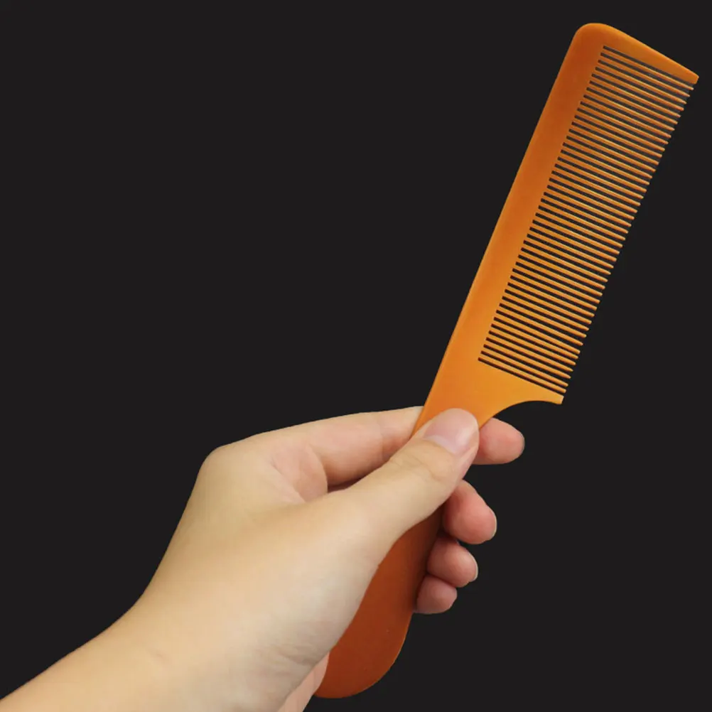 

2 Pcs Hair Comb Curved Combs for Stylist Barber Styling Flat Style Professional Man