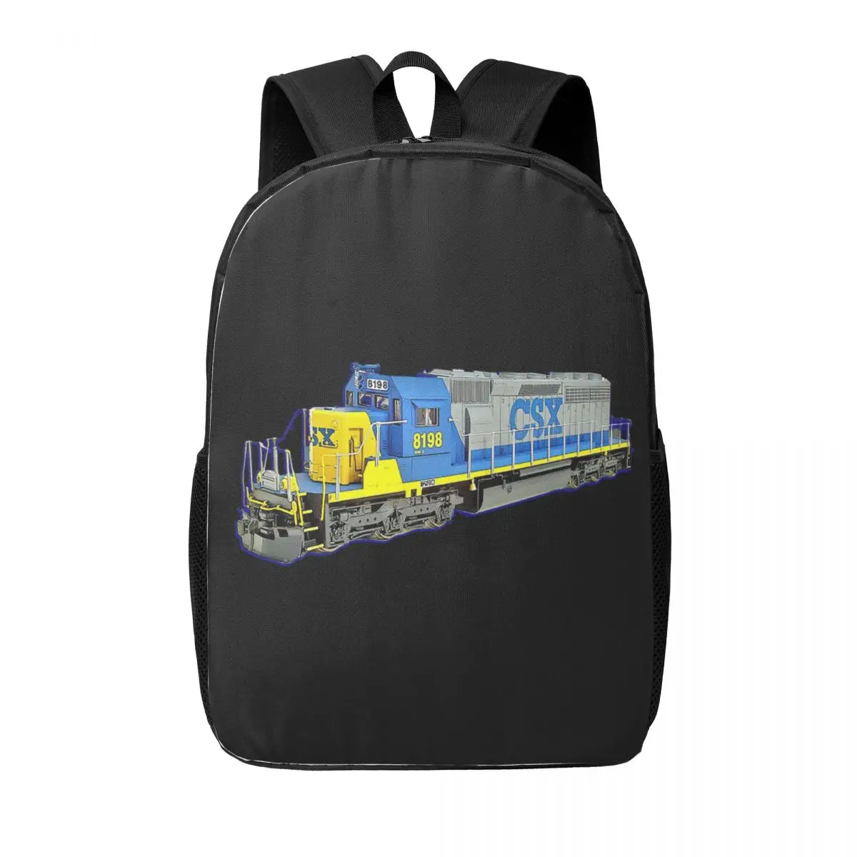 

Грузовой поезд CSX Engine, женские рюкзаки, сумка для книг для мальчиков и девочек, модные студенческие школьные сумки, портативный дорожный рюкзак, сумка на плечо