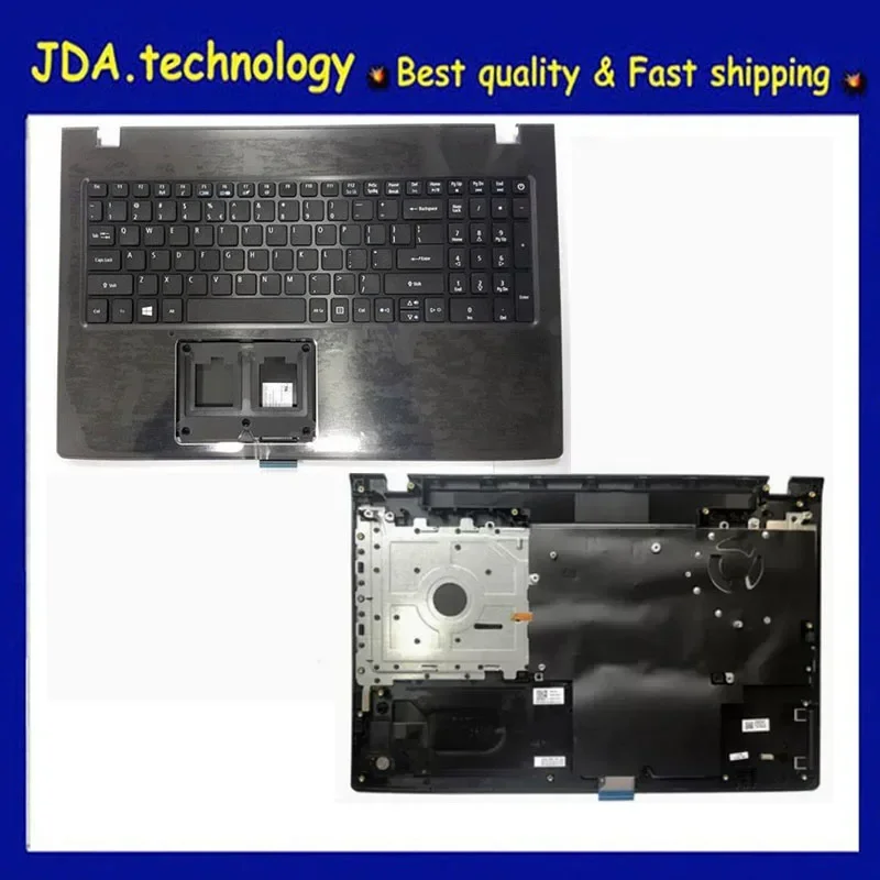 New/org For ACER ASPIRE E15 E5-575 E5-575G E5-576 E5-576G E5-523G E5-573G F5-573 TMTX50 palmrest US keyboard upper cover Backlit