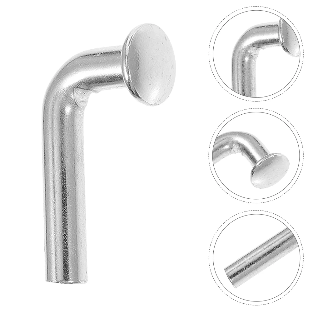 

100 шт. сверхпрочных L-образных фиксаторов для стеллажей, универсальные защитные штифты для полок, металлические зажимы для крепления грузов