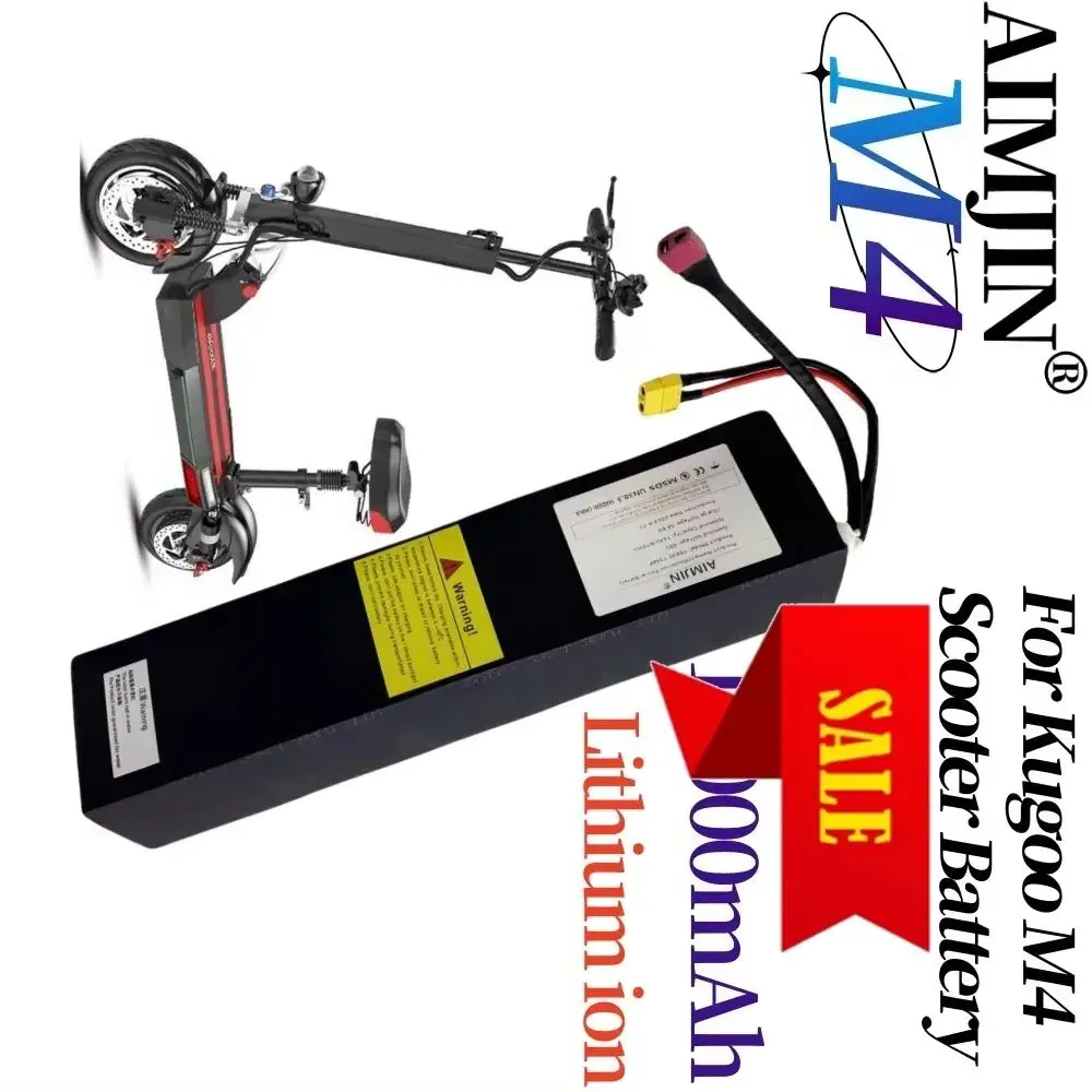 🎈Original 13S4P 48V 14000mAh 18650 672Wh Lithium Ion Battery Pack Suitable for Kugoo M4 Electric Scooter Battery+Built in BMS🎈