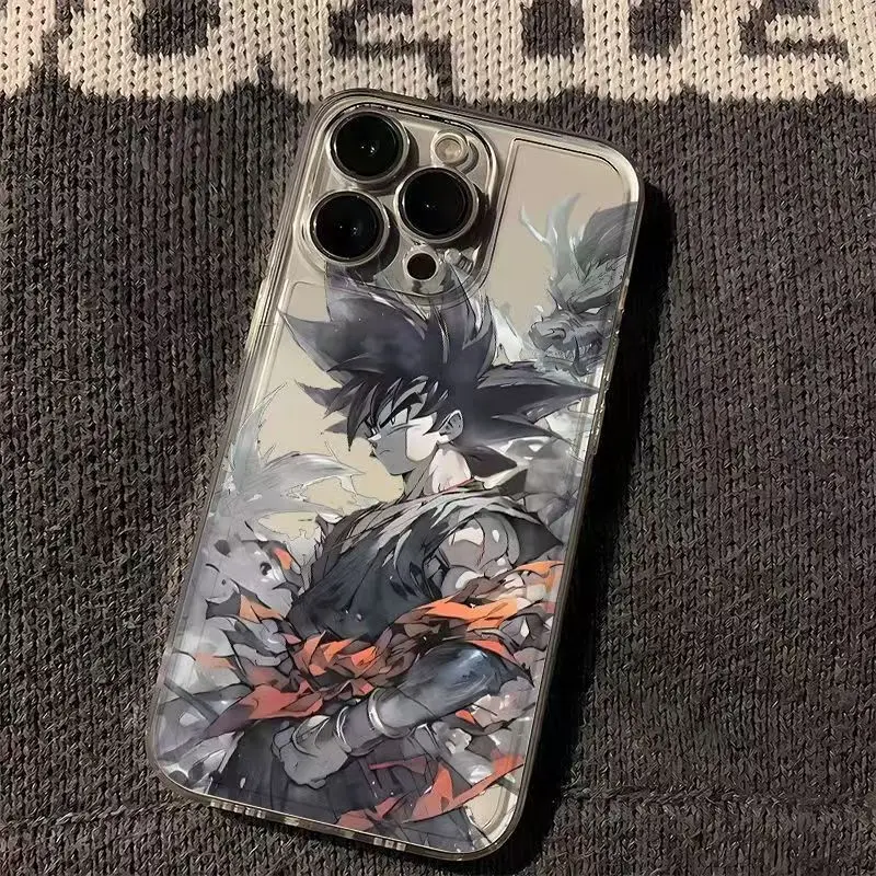 حافظة لهاتف أبل آيفون 16 15 14 13 12 11 برو ماكس بلس ميني XR 16plus غطاء ناعم كرتوني ياباني