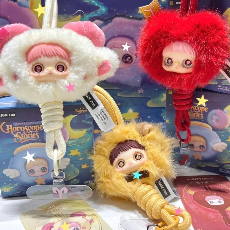 

100%Genuine Maymei Zodiac Horoscope Stories Series Blind Box Phone Lanyard Doll Charm Suitable Gifts For Girls Birthday Gift