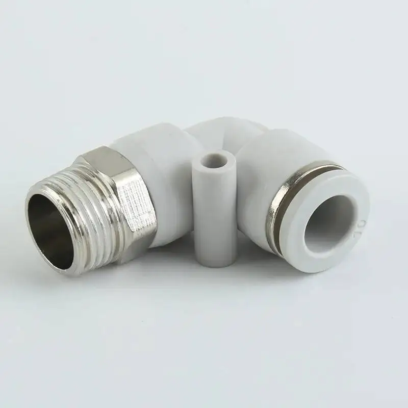 PL8-02 Quick Pneumatic Fittings Connector L-type Quick Plug PL6-01 Bend Thread Elbow PL16-06