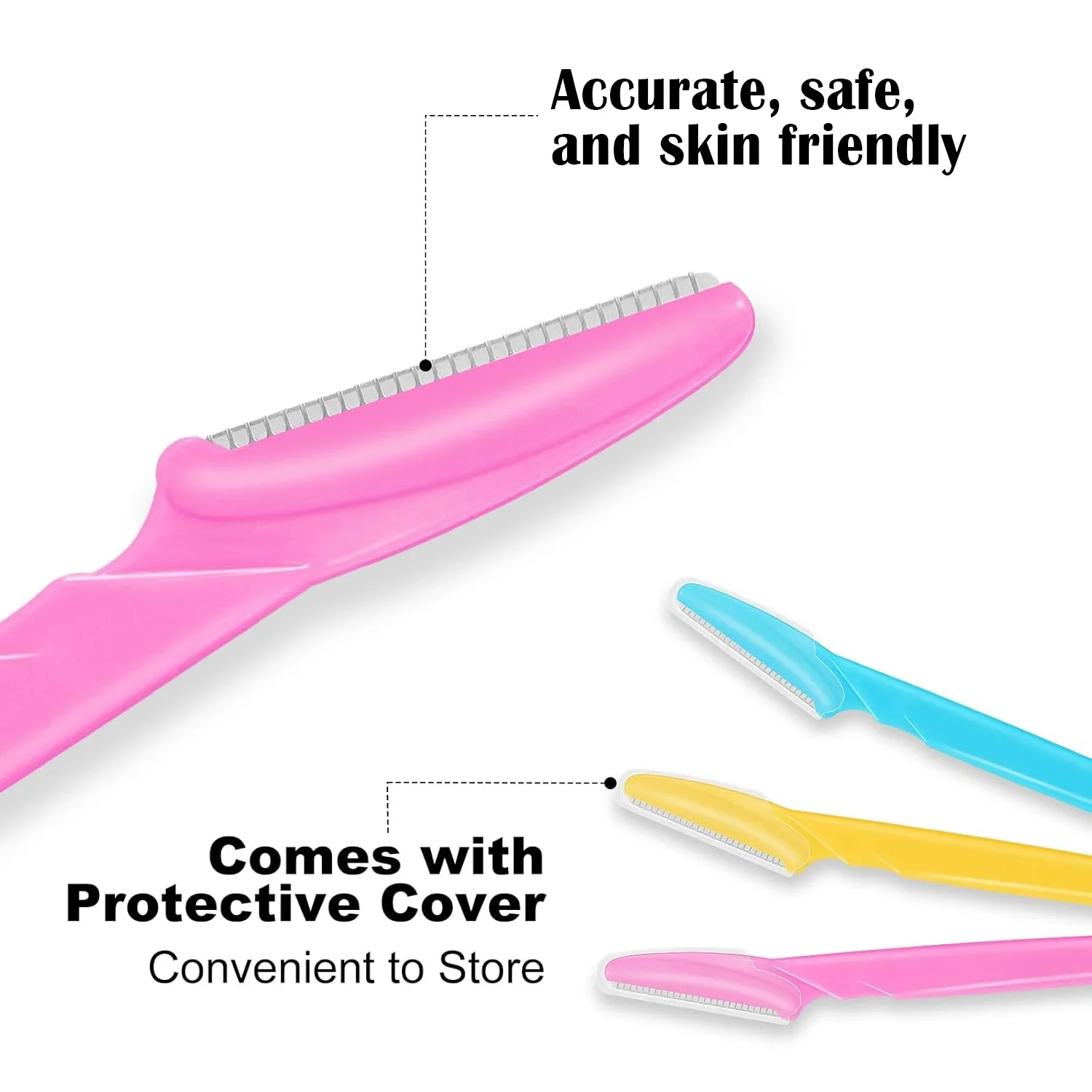 眉毛＆ひげシェイパー - 眉毛とひげを整えるためのフェイシャルグルーミングツール。男性にも女性にも適しています。