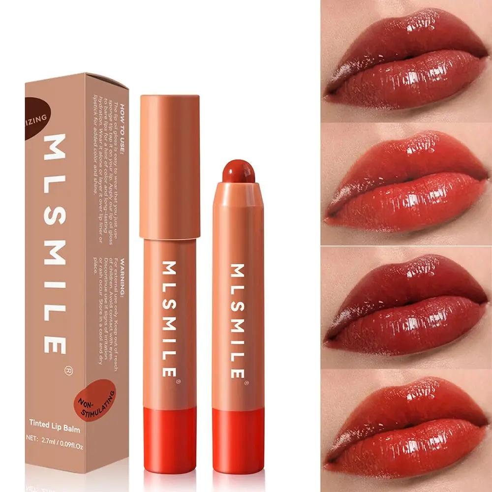 Lápiz labial de terciopelo regordeta multifunción, lápiz labial mate impermeable, lápiz labial hidratante de larga duración, Lápiz Delineador de labios para niña