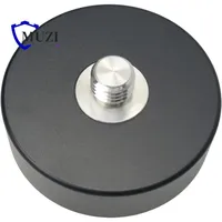 Black Fixed Type Three-Jaw Tribrach Adapter with 5/8\