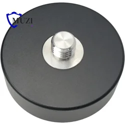 Black Fixed Type Three-Jaw Tribrach Adapter with 5/8