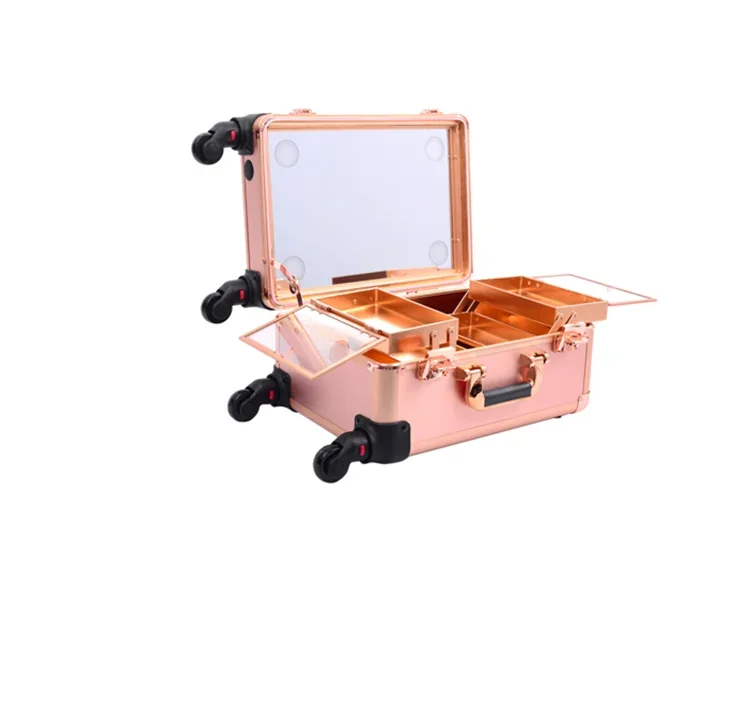 aluminum makeup case for cosmetic