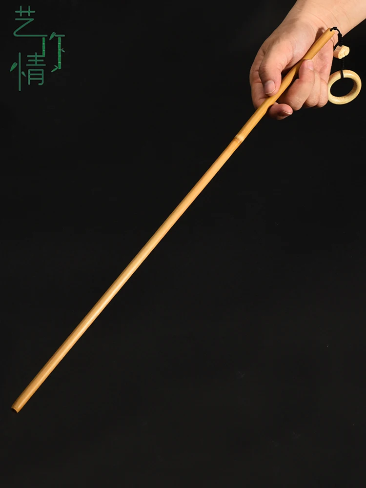 Teacher's Bamboo Ruler Home Use  Bamboo Stick Whipping Tool Epiphytic Bamboo Craft Unique Traditional Chinese Tool