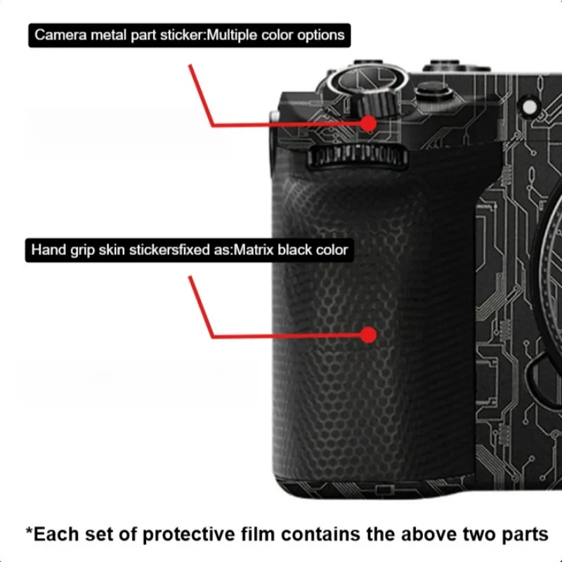 For Sony FX5 Camera Sticker Anti-Scratch Vinyl Wrap Film FX5B ILME-FX5B Camera Body Protective Sticker Protector Coat