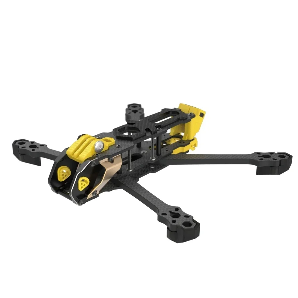 SpeedyBee Mario 5-framekit DC / XH-versie met koolstofvezelplaat FPV Freestyle RC Racing Drone