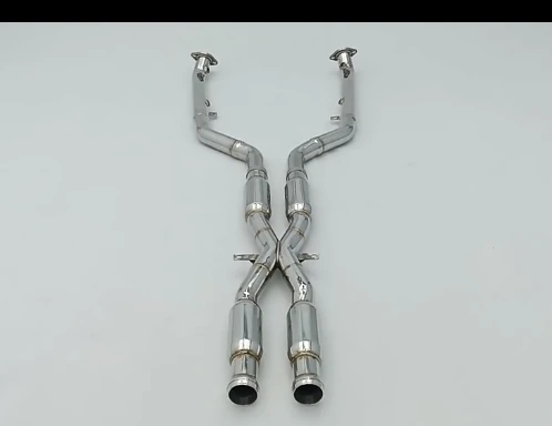 Imagem -05 - Tubo de Escape de sem Catalisador Mid Tubo Downpipe para Bmw m3 E92 E90 E93 v8 4.0l 20082013 Aço Inoxidável