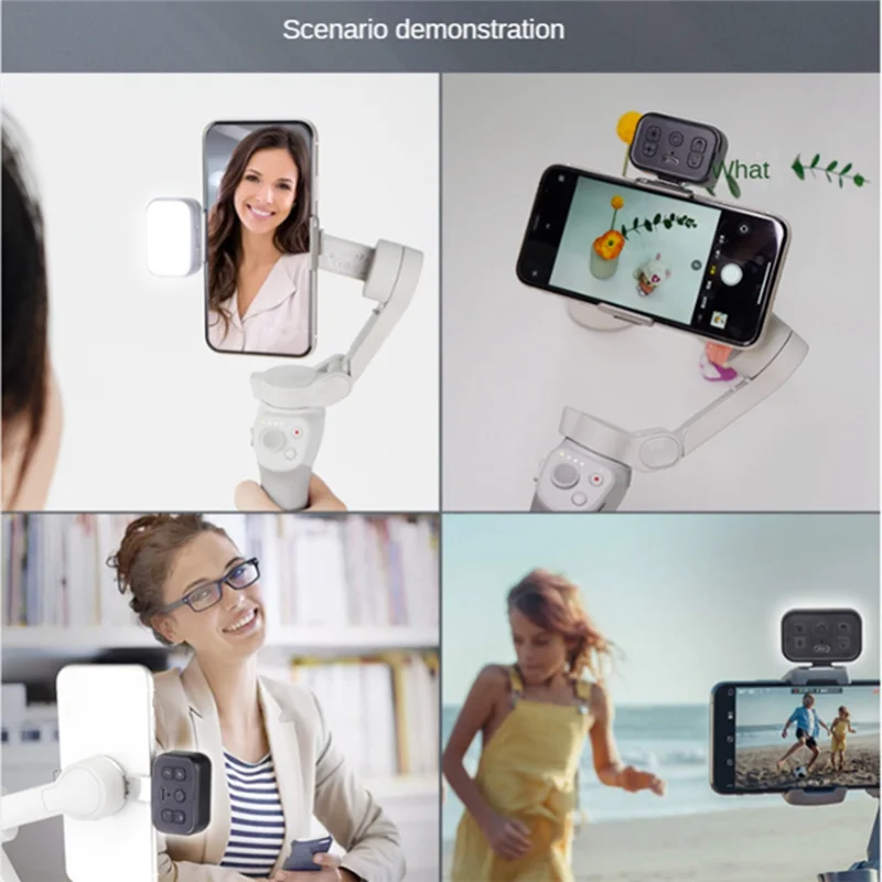 안정적인 성능-1 세트 DJI Feiyu 핸드헬드 안정기 필 라이트 미니 다기능 뷰티 라이트용 ABS