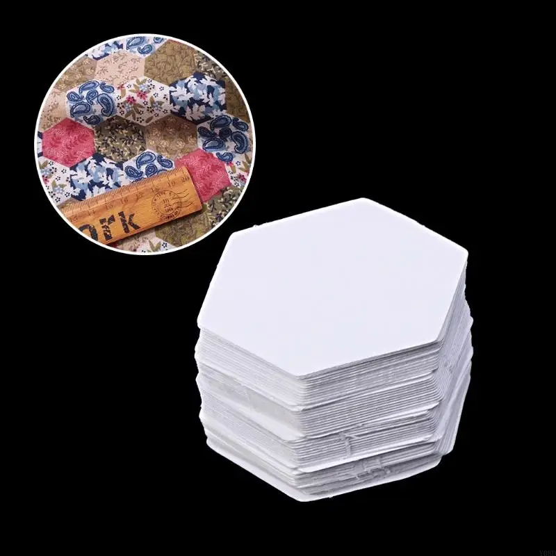 Bộ mẫu hình lục giác Y08D Bộ dụng cụ phụ kiện công cụ chắp vá thủ công cho mẹ thủ công công cụ phụ kiện thủ công