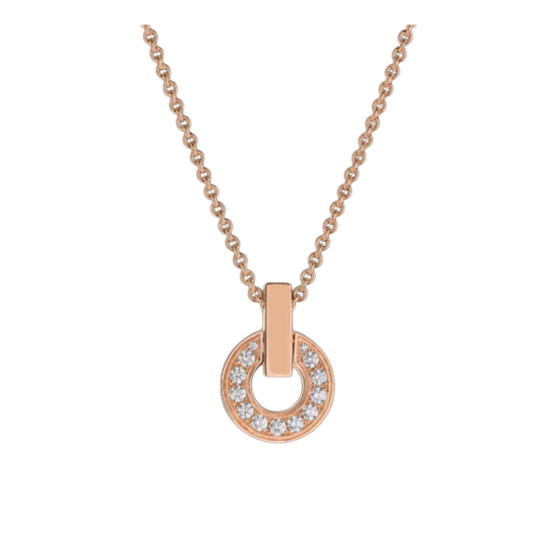 Luxury Jewelry Official Website Ceramic B V Diamond Necklaces S925 Silver Pendant Jewellery Women's Bulgarian Style