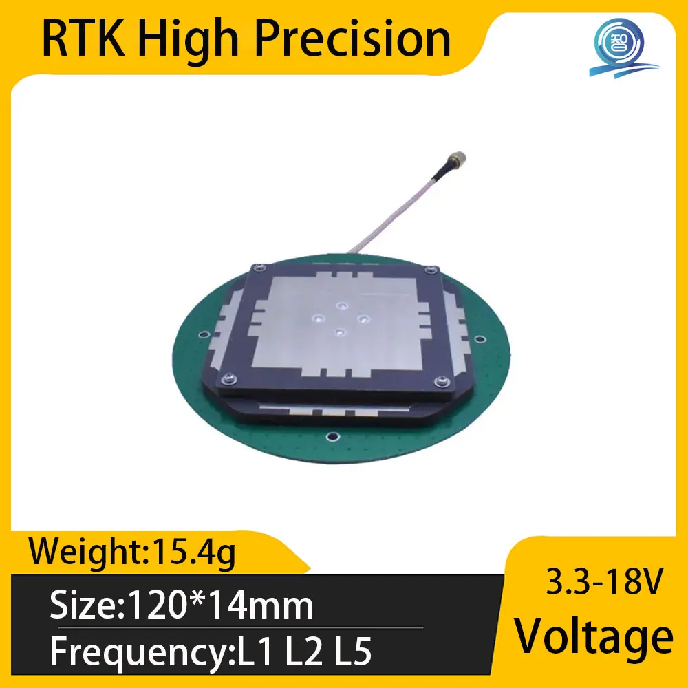 

RTK High Gain Measurement Antenna GNSS Beidou GPS Driving Test Navigation Four Star Multi Frequency Built-in Positioning Antenna