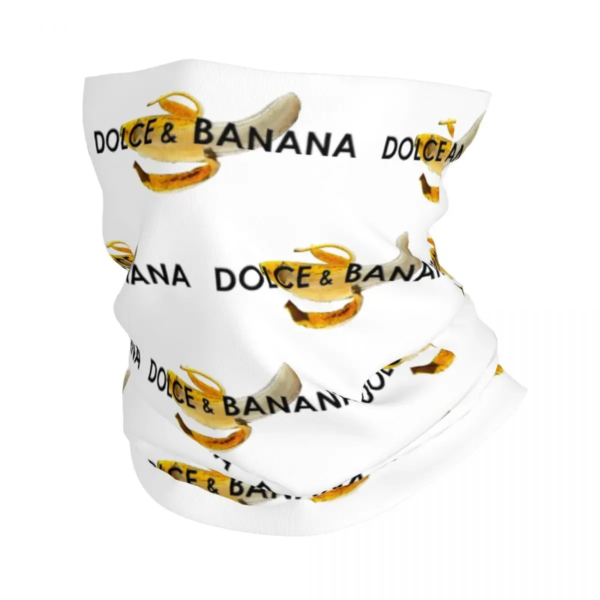 Dolce & Banana Bandana Neck Gaiter Printed Balaclavas Face Scarf Multi-use Cycling Fishing for Men Women Adult Washable