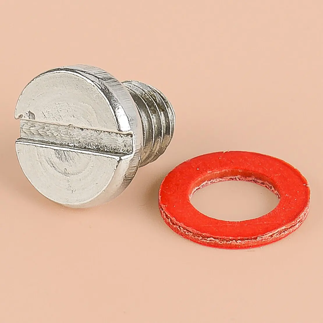 90340-08002-00 90340-08M04-00 Stainless Steel Slot Head Drain Fill Screw Plug with Gasket Fit for Yamaha Outboards Lower Unit