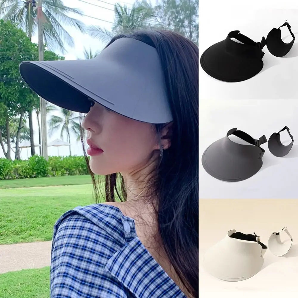 

Fashion UV Protection Sun Protection Hat Foldable Breathable Sun Hats Seamless Integrated Sunscreen Hat Women Men