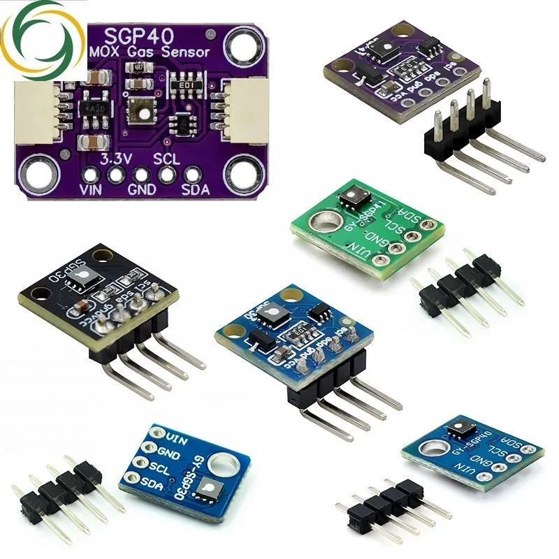 

SGP41 SGP40 SGP30 Air Quality Sensor Digital TVOC Detection Chip Compatible for Arduino Demo Board