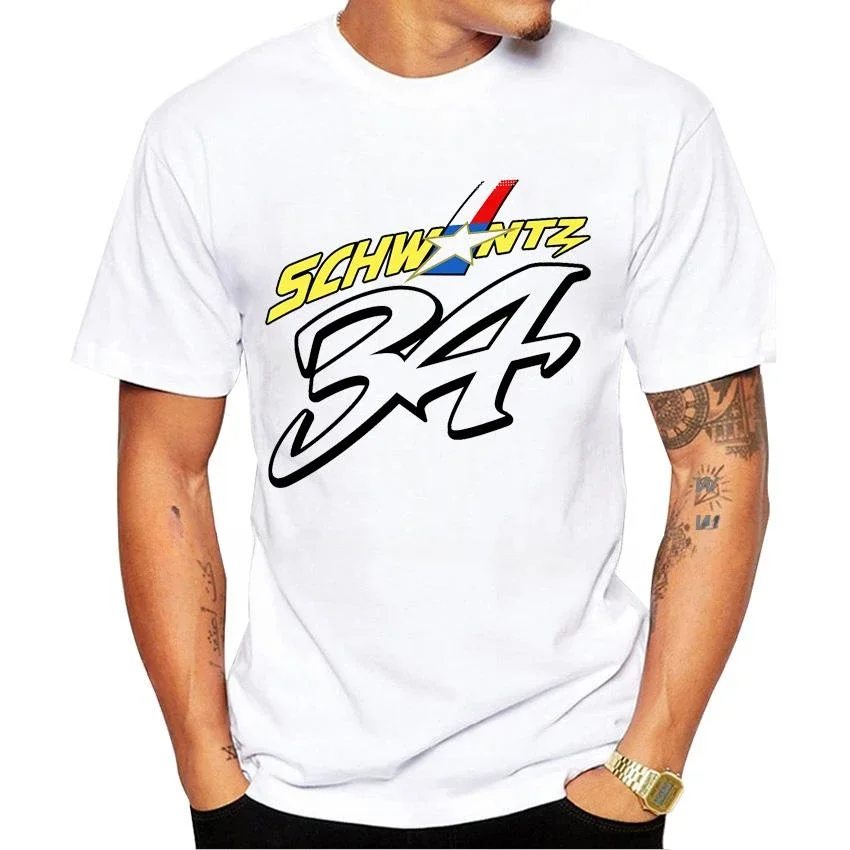 New Summer Men Short Sleeve GS Adventure Motorcycle Sport Casual Boy White Tees anime Tops KEVIN SCHWANTZ #34 Classic T-Shirt