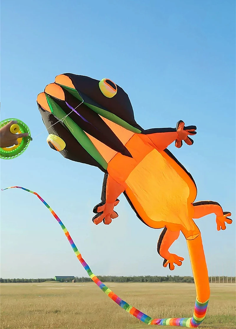 14m gekko vliegers vliegen professionele wind vliegers zachte vliegers parachute gigantische vliegers voor volwassenen vliegers reel kite surf kite cometas