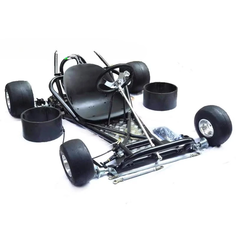 

Modified 168CC four-wheel drift kart, full frame steering rear axle suspension with 5-inch drift tires