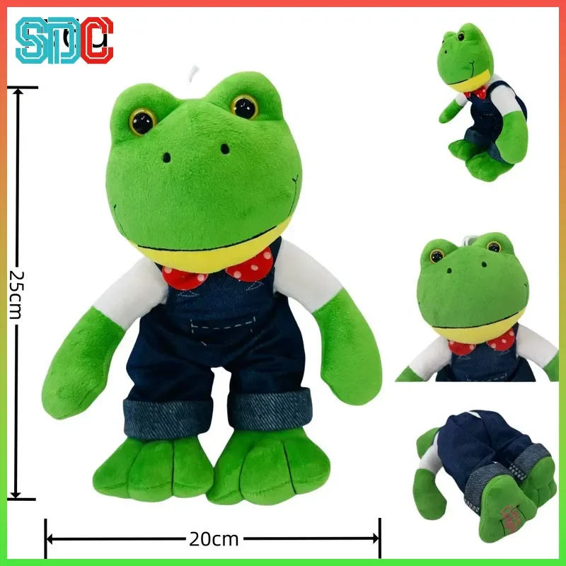 

Новая плюшевая кукла Magic Expression 25 см, мягкая плюшевая игрушка-лягушка, мультяшная девушка, длинная нога, лягушка для детей