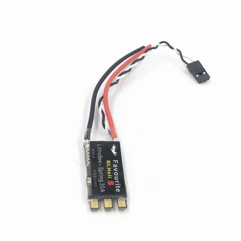 2-6S يدعم Mulitshot DSHOT 20A / 30A لـ FPV Multicopter BLHeli-s Little bee Spring بدون فرش ESC وحدة تحكم في السرعة #2