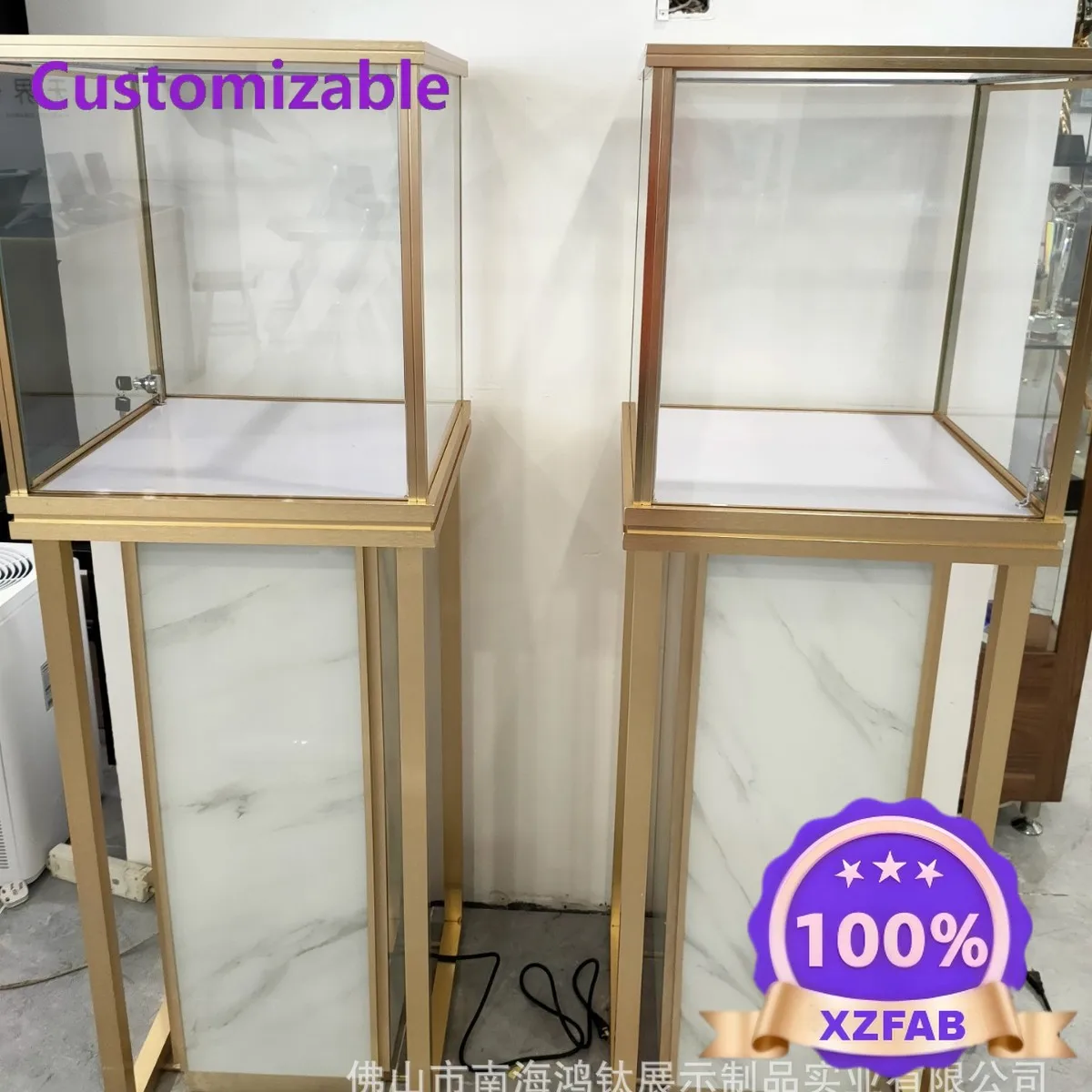 Factory Direct 2026 New high-end boutique display cabinet, jewelry counter glass sample display cabinet, wine ca binet, aluminum
