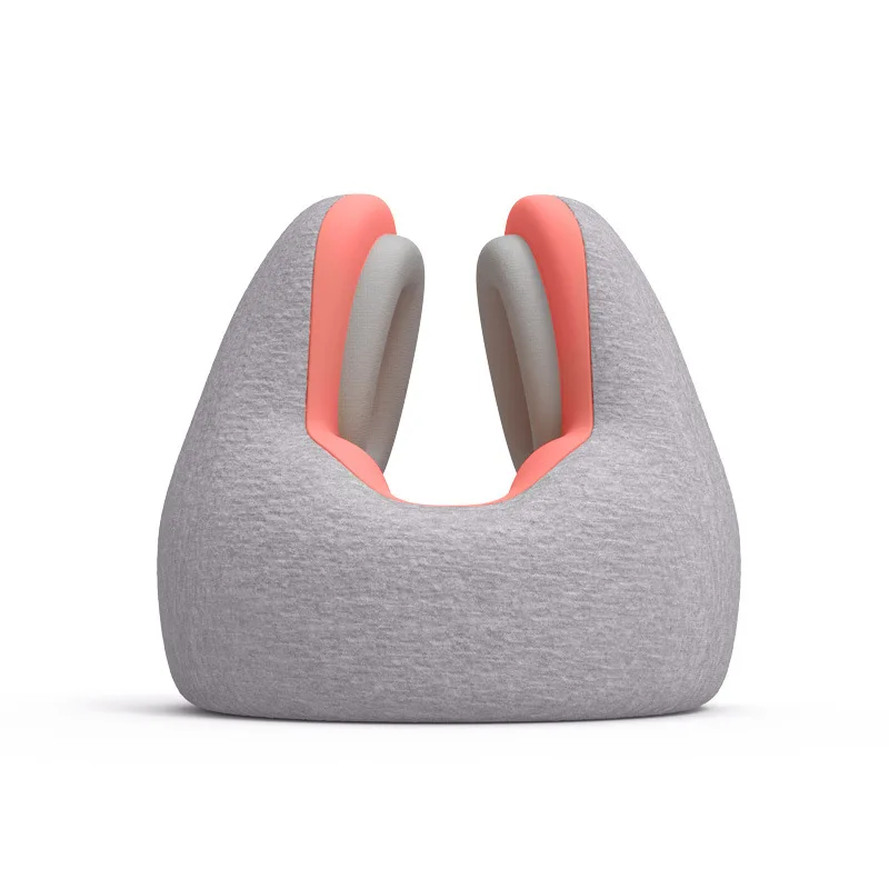 Empty pillow, neck protection, noise reduction pillow, travel headrest, non-crooked neck memory cotton u-shaped pillow