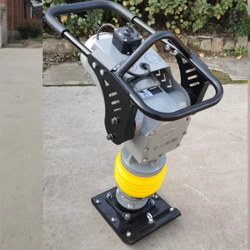 Electric Tamping Rammer 3kw Jumping Compactor HCD80