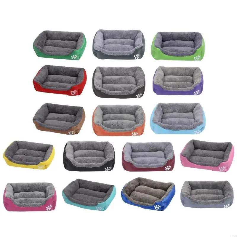 

Furry Pet Bed Kitten Puppy Dog Basket Gift for Pet Furry Thicken Cushion